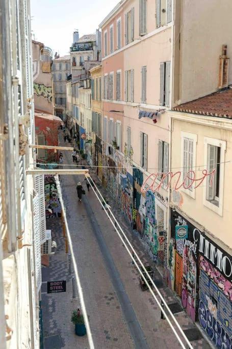 Appart Cosy A 1' Du Cours Julien Marseille Exterior photo